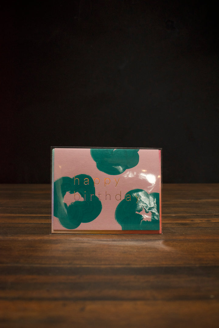 Moglea Flower Birthday Card