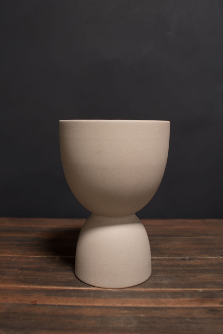 Stoneware Stacked Planter