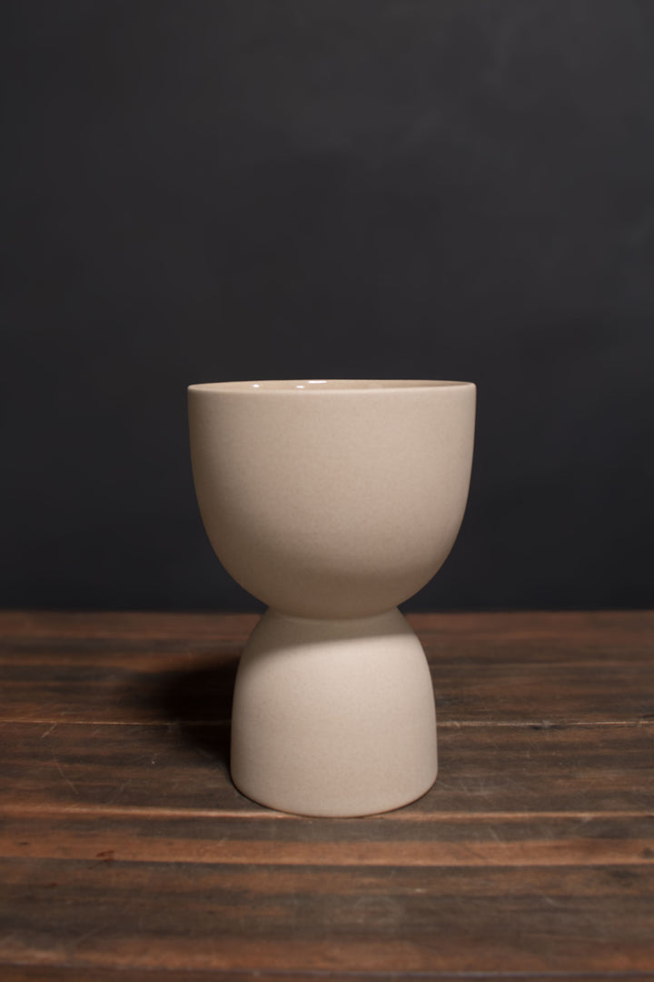 Stoneware Stacked Planter