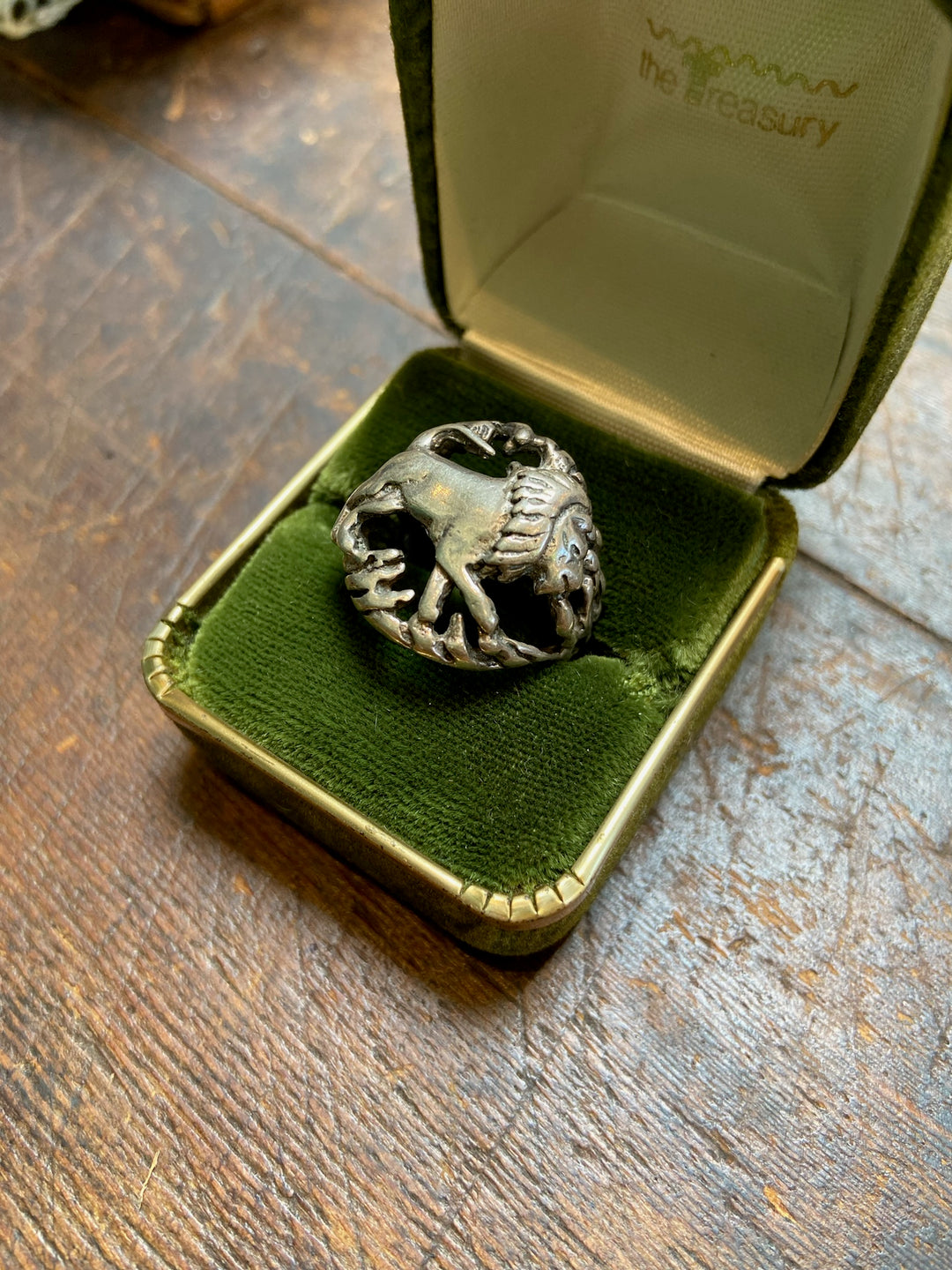 Ring - Sterling Silver LEO Zodiac