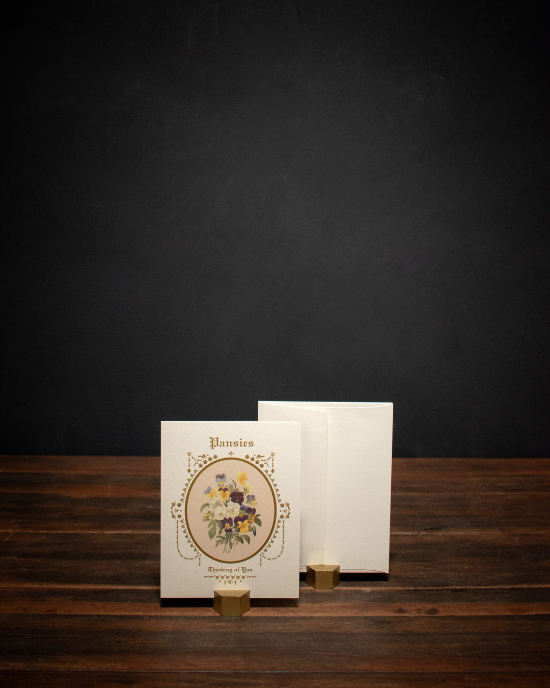 Open Sea "Pansy Friendship" Card