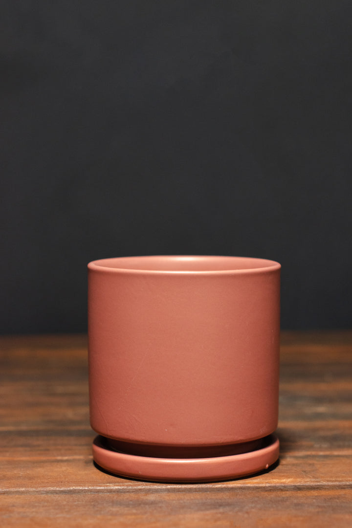 Momma Pots Gemstone Cylinder and Saucer