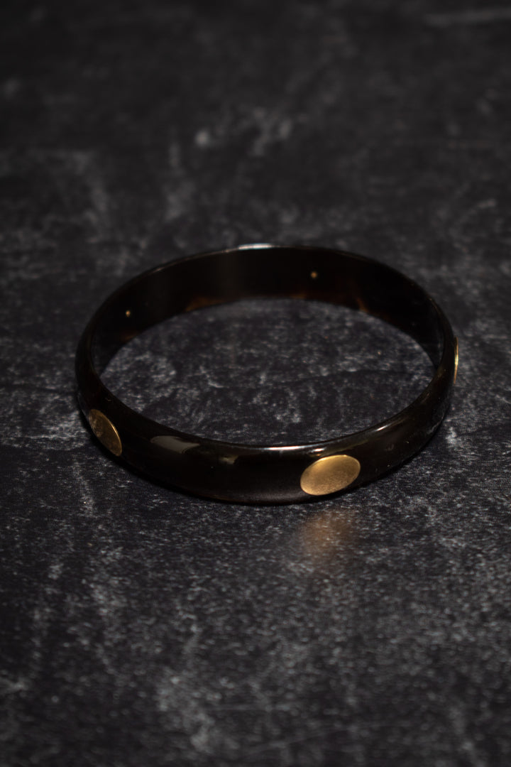 Bracelet - 18k and Tortoise Shell Bangle