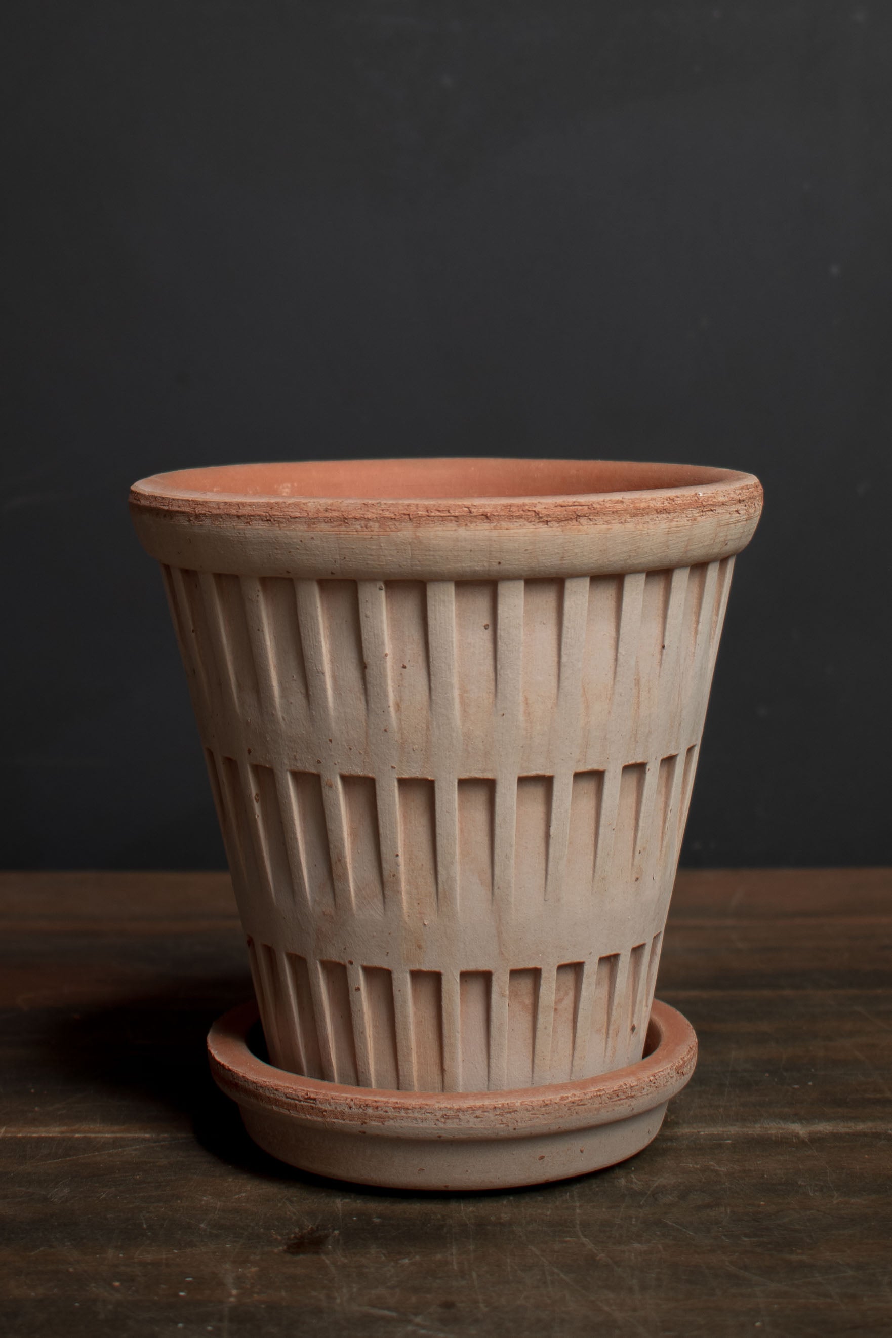 Bergs Potter - Pantheon Pot and Saucer Set – Crimson Horticultural
