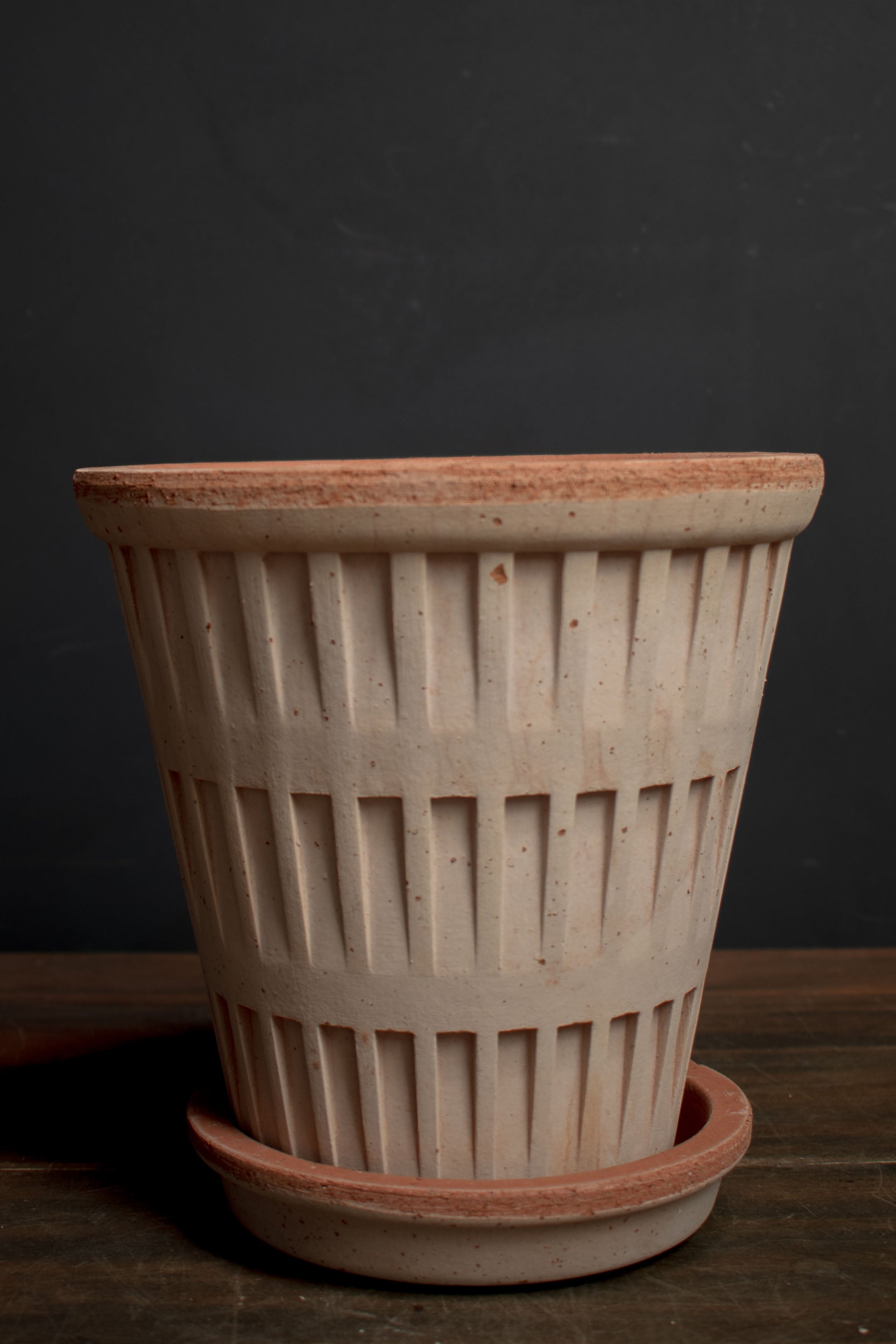 Bergs Potter - Pantheon Pot and Saucer Set – Crimson Horticultural