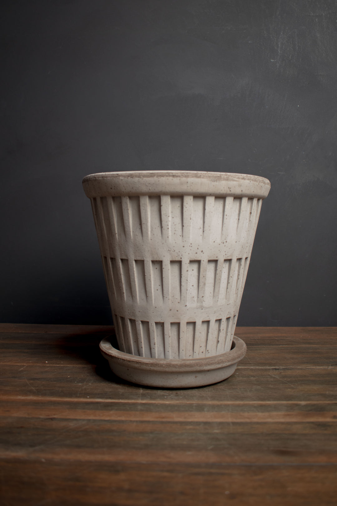large ceramic plant pot with saucer Bergs Potter Pantheon Rosa Pot 21cm Terracotta Pots