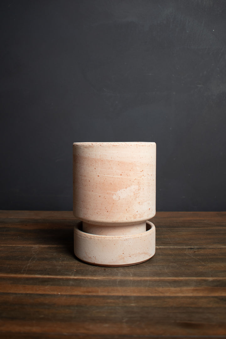 Bergs Potter Rosa Hoff Pot and Saucer