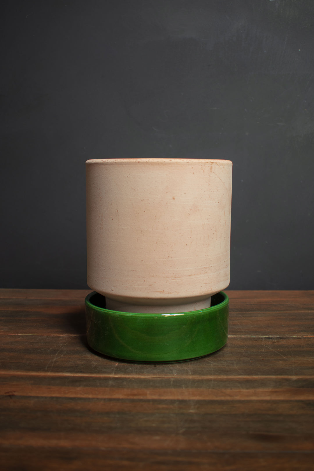 Bergs Potter Rosa Hoff Pot and Saucer