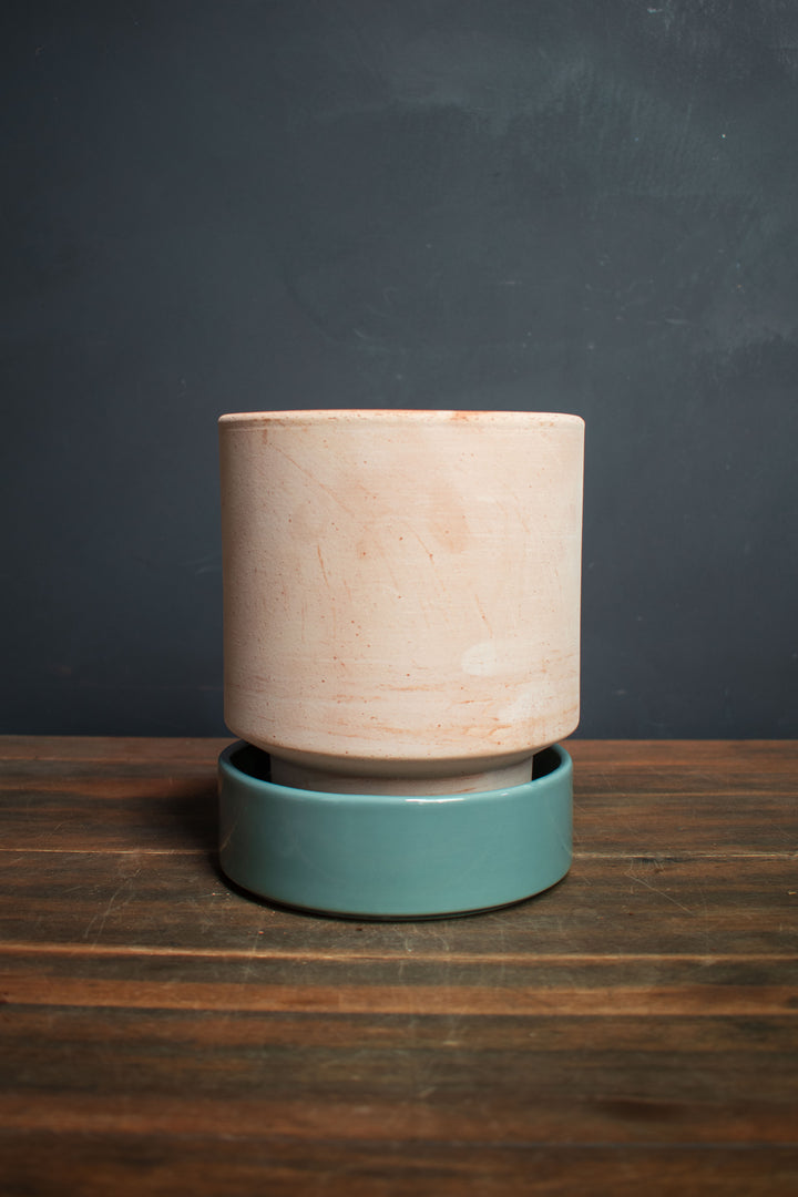 Bergs Potter Rosa Hoff Pot and Saucer