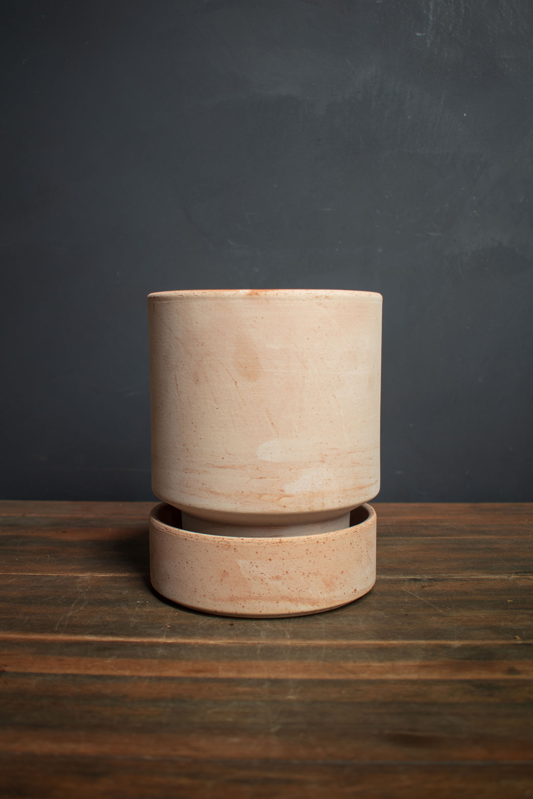 Bergs Potter Rosa Hoff Pot and Saucer