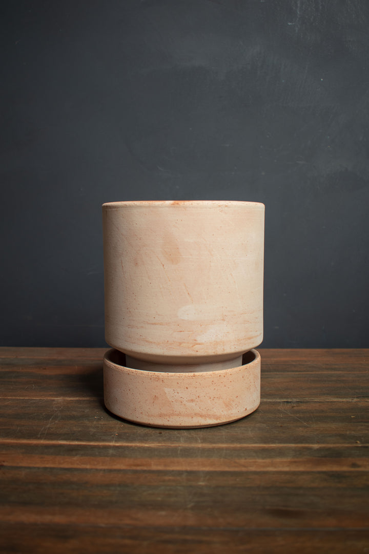 Bergs Potter Rosa Hoff Pot and Saucer