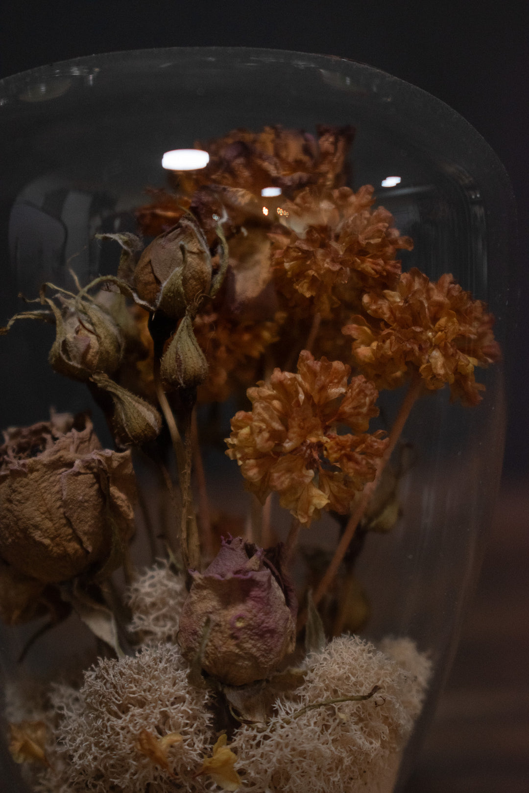 Dried Floral Globe