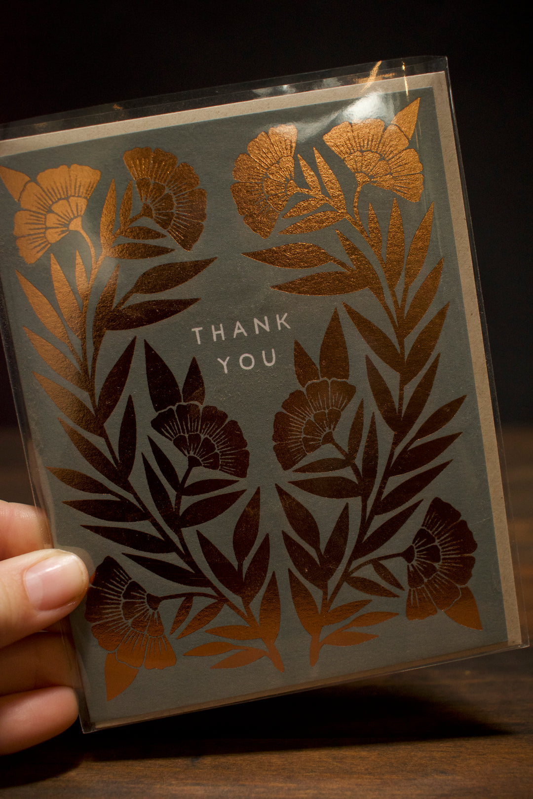 Katharine Watson Foil Thank You Card