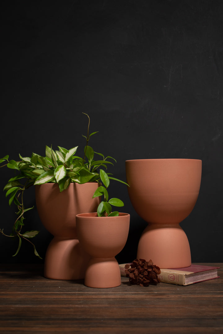 Terracotta Stacked Planter