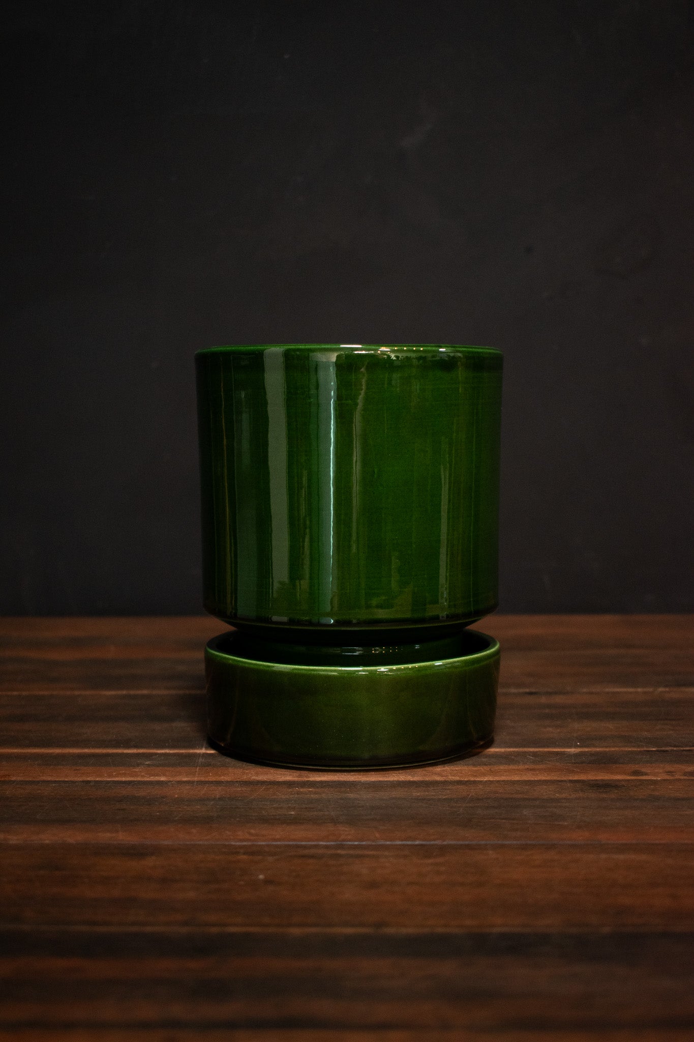 Bergs Potter  glazed 植木鉢 Emerald Glazed Modena Pot - Bergs Potter – Paraíso Plant Studio