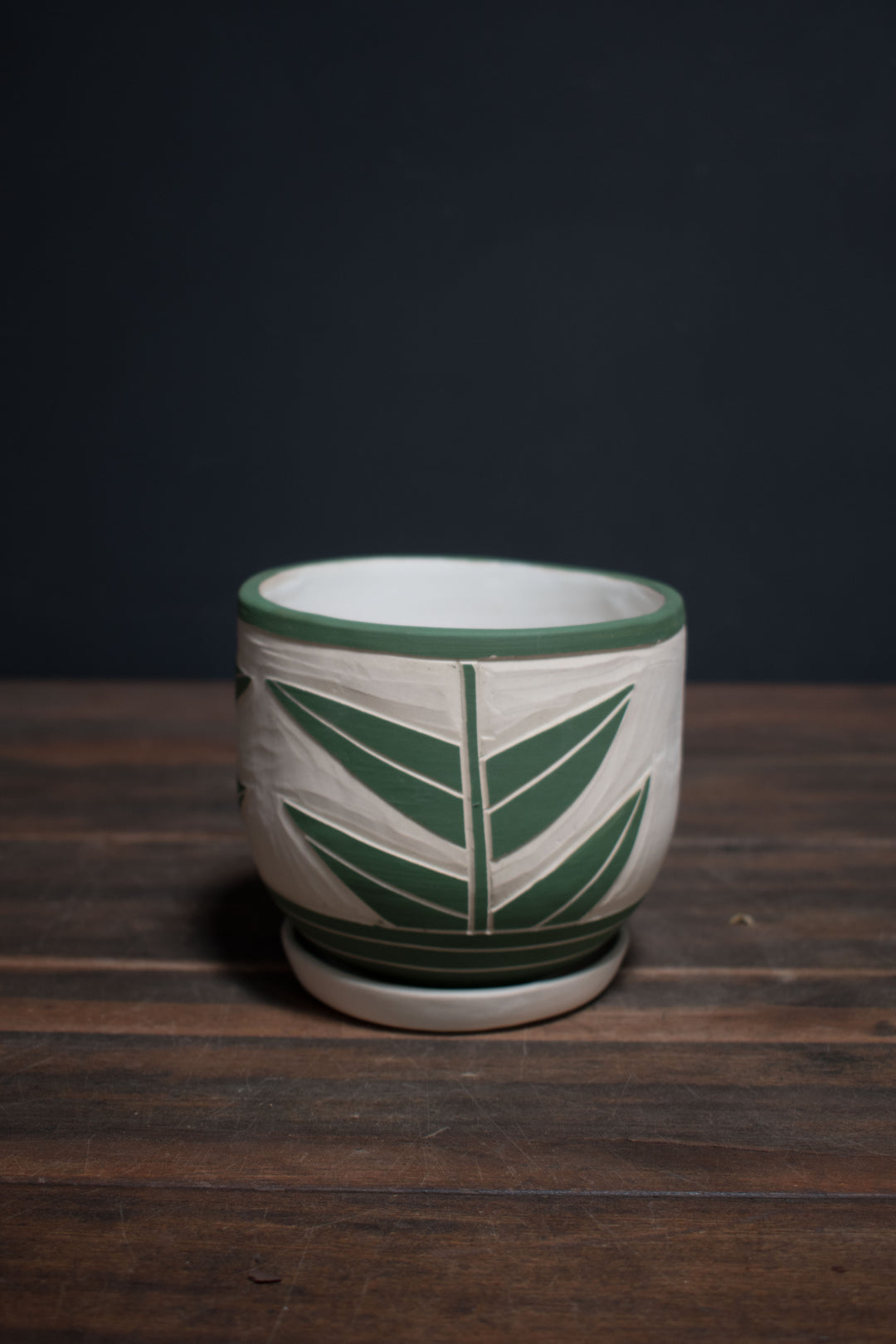 Niko Far West - Leaf Planter w/Tray