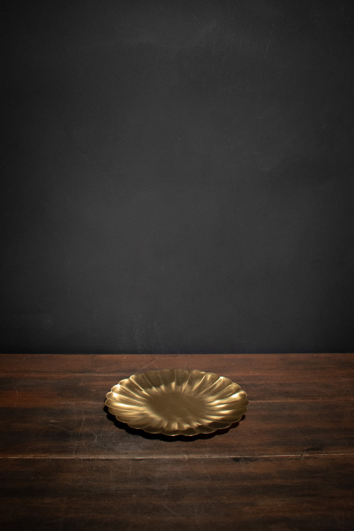 Fog Linen Brass Petal Tray