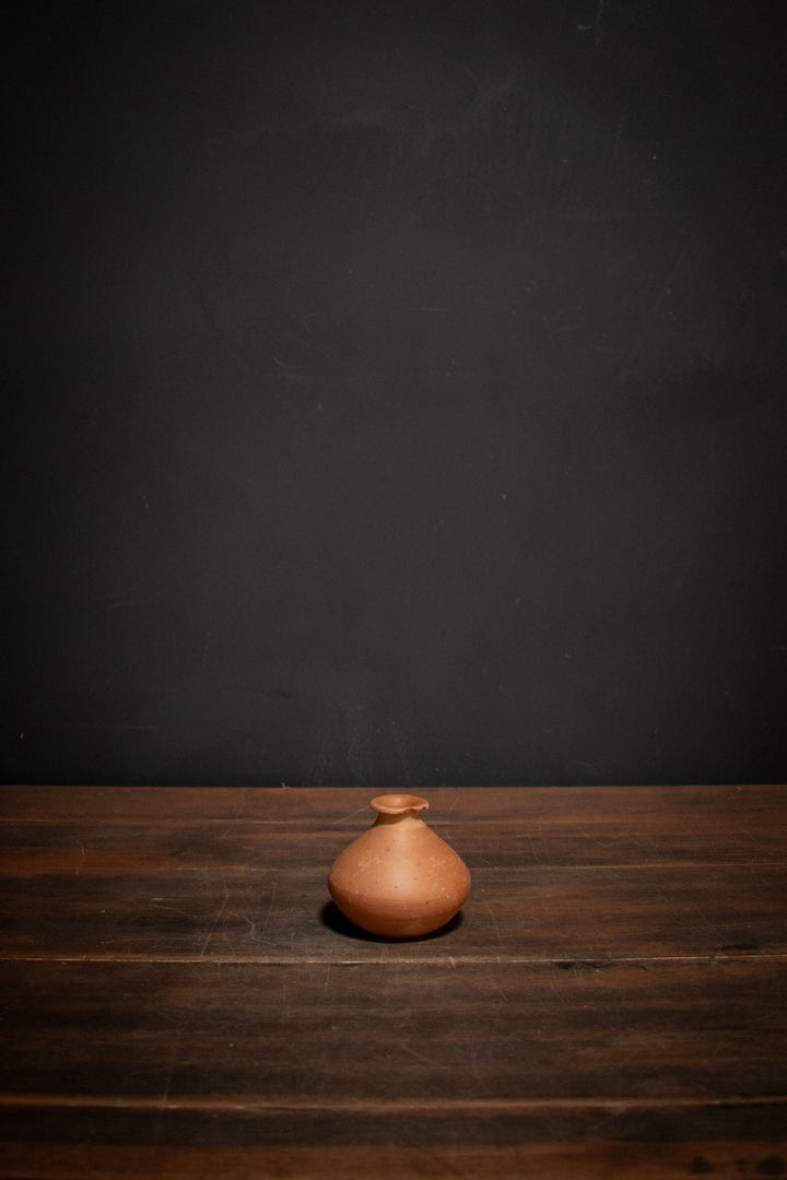 Tiny Terra Cotta Bud Vases