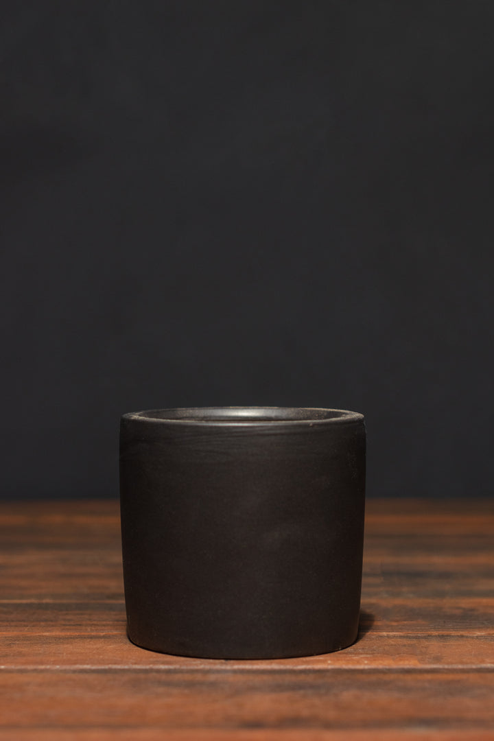 Matte Glazed Cylinder Pot