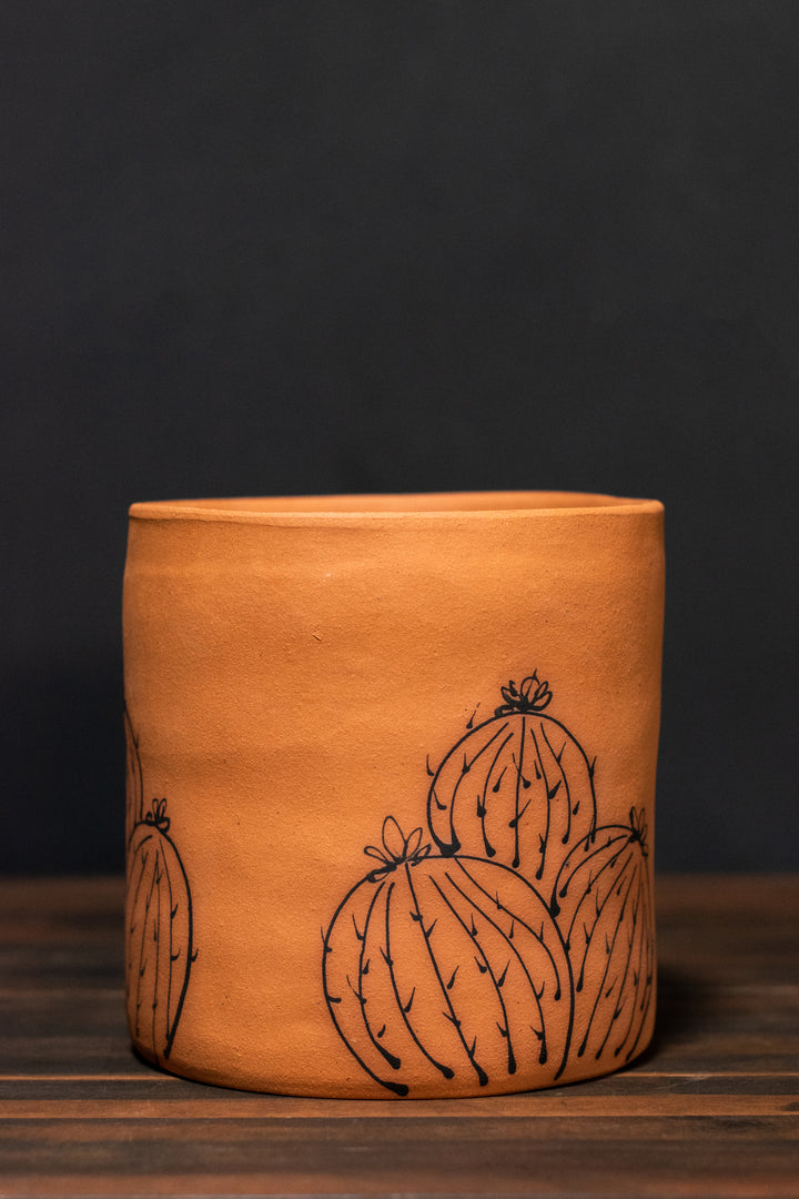 Kelsey Melville Ceramics - Barrel Cacti Planter